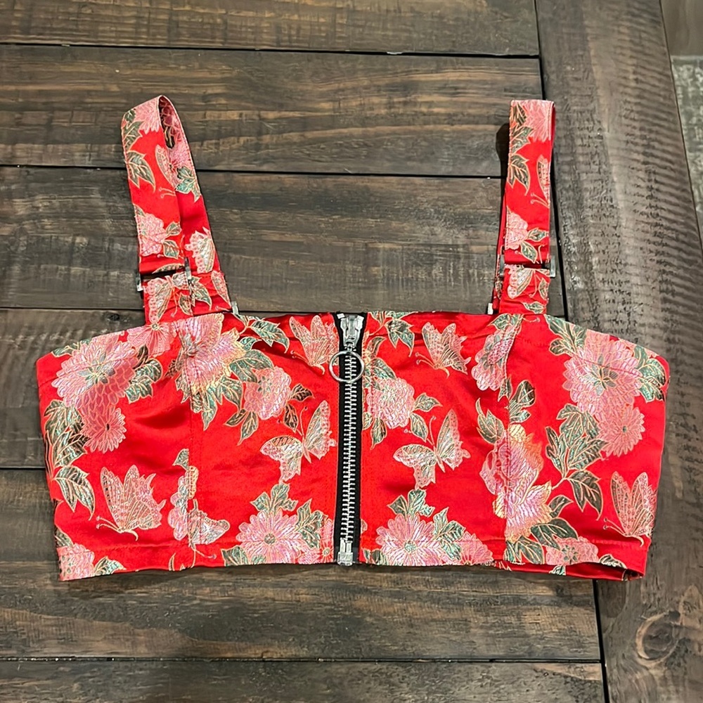 💥Deadstock Dolls kill/Current Mood Corset style Halter - Picture 3 of 16